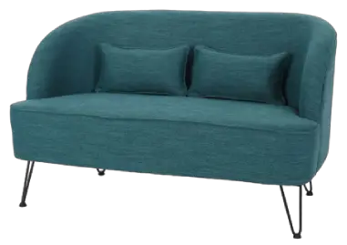Cheeky Recessed Arm Loveseat
