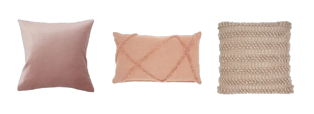 Best cushions for pink home decor